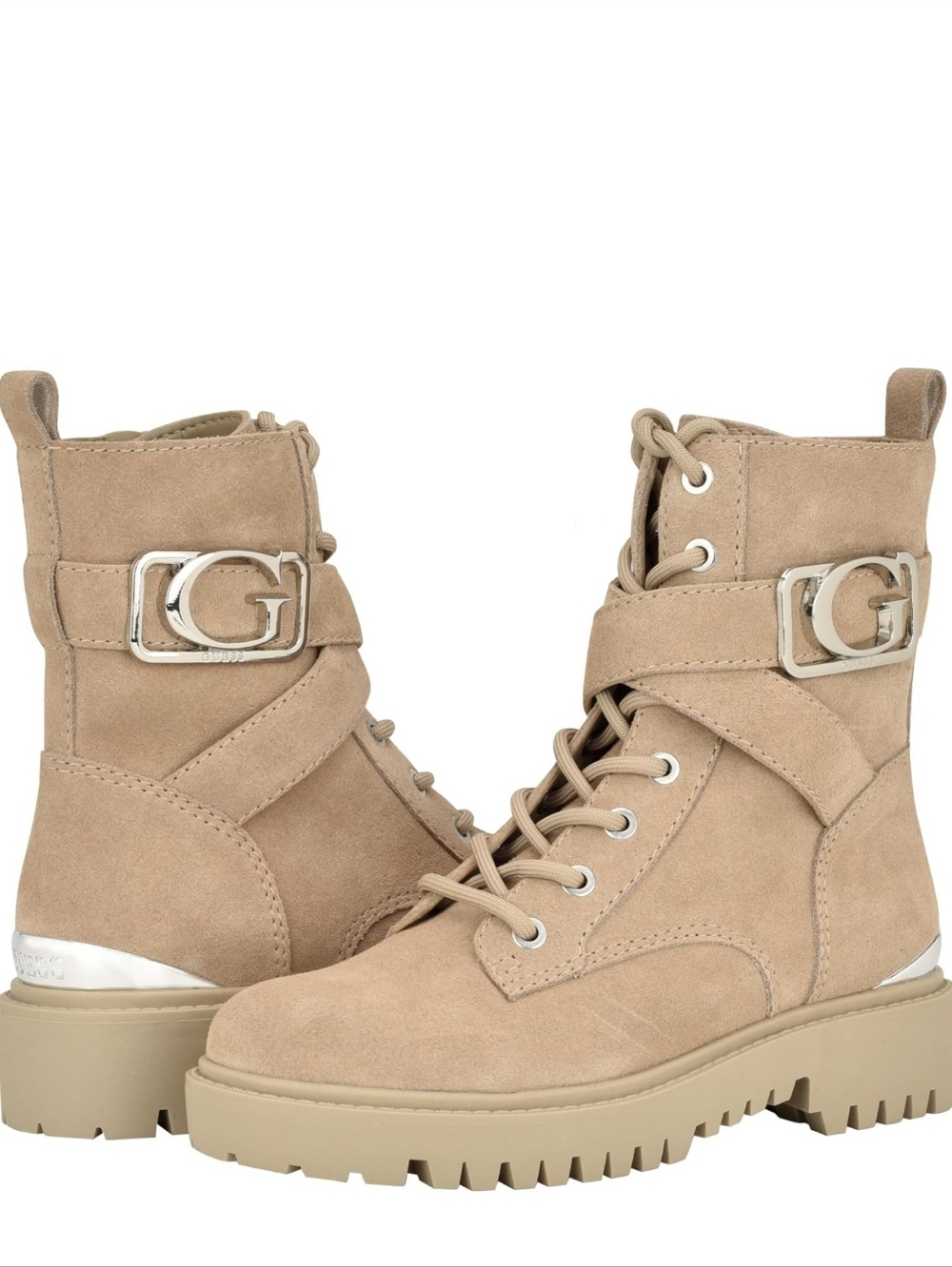 Guess Women's Orana Combat Boot NWOT